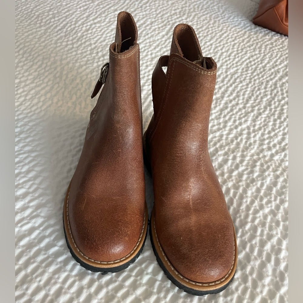 Women’s Brown Leather Ankle Boots